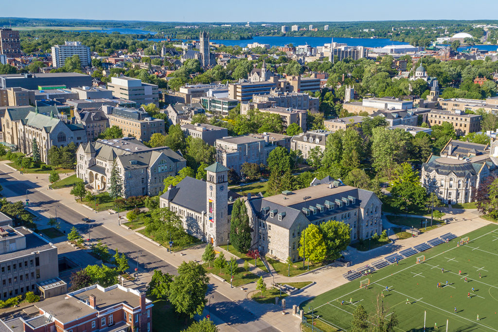 Queen's University aerial view